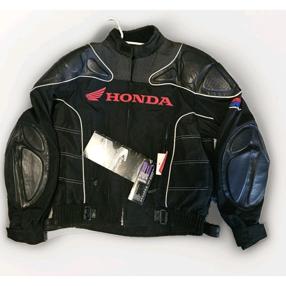 Vintage Honda Rider Collection Riding Jacket Size Large NWT